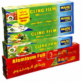قصير موج + رول تغليف 2 رول 45 سم