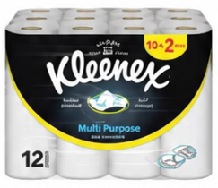 كلينكس رول مطبخ 10 + 2 مجاناً