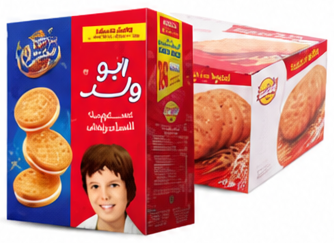 بسكويت دايجستف ١٠٠ جرام أو ساندويش ٤٥ جرام