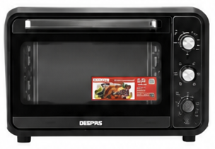 Geepas Electric Oven With Rotisserie 42 Ltr