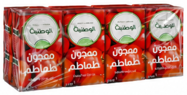 الوطنية معجون طماطم 135 جم × 8