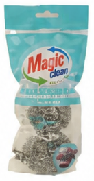Magic Clean Steel Scrubber 3 pcs