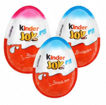 Kinder Joy Surprise Egg Chocolate 20g - 3 Pcs