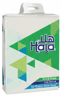 هلا مناديل للوجه مزدوجة 10 × 180 منديل