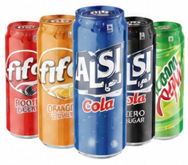 Alsi Carbonated Drink Cola/Fifa/Stream 330 ml 3 cans