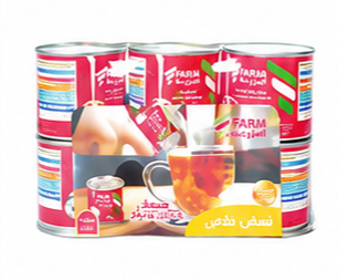 Farm Analogue Evaporated Milk 170 GR x 6