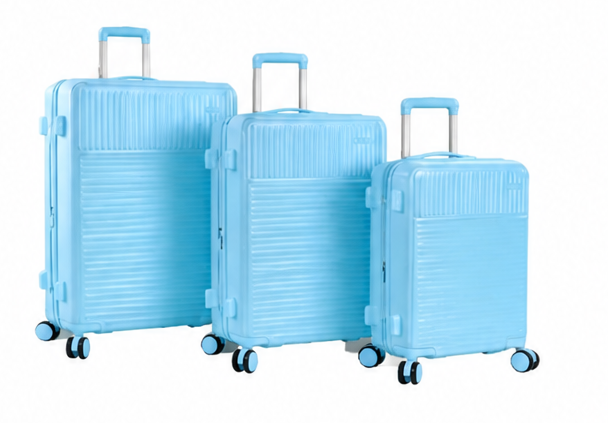 Heys Travel Bag Pastel Hard 4Wheel with TSA Lock Blue Color 76 cm