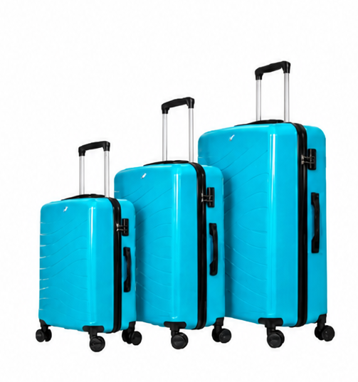 Skybags Travel Bag Hard 4Wheel Blue Color 56 cm MAXKEBTMLBLB