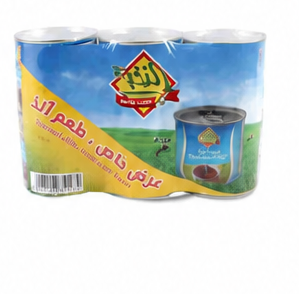 النخبة حليب مبخر شبه الحليب 6×170 جرام