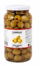 Torrent Spanish Green Olives Stuffed 935GM