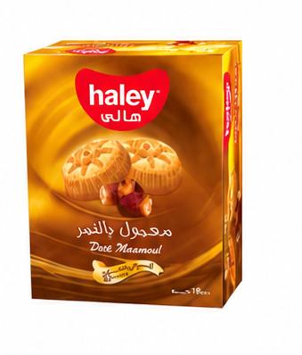 معمول هالي بالتمر 16 × 21 جرام