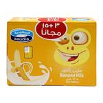 Saudia Banana Milk 18×200ml