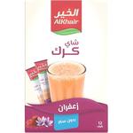 الخير شاي كرك بالزعفران بدون سكر 12 × 15 جم