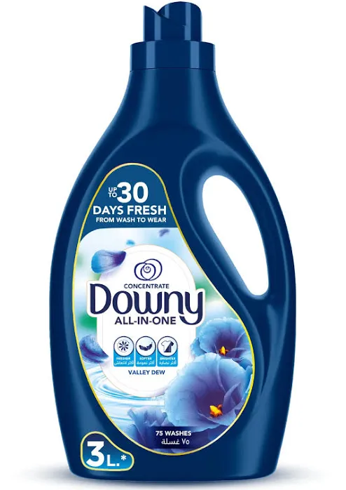 Downy Concentrated Valley Dew Fabric Softener 3 L